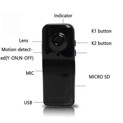 van het de Camera Audioregistreertoestel van 960P Wifi Verborgen van het de Stemregistreertoestel PC Webcam