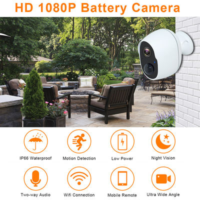 de Zonnecamera van 1080P IP66 4G met Waterdichte Navulbare Batterij