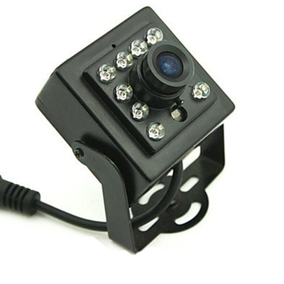 Vierkante Vorm 10 PCs IRL Leds Mini Ahd Camera Night Vision met OSD-Menu